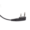 Micrófono - audífono de solapa ajustable al oído para KENWOOD TK3230/ 3000/ 3402/ 3312/ 3360/ 3170, NX240/ 340/ 220/ 320/ 420