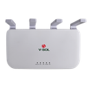 ONU XGSPON / Wi-Fi 6 / 1 Puerto RJ45 2.5 Gbps / 3 Puertos RJ45 1 Gbps / 1 FXS / 1 Puerto USB /