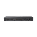 Matricial HDMI | 2x2 | 4K2K@60Hz | HDR | YCbCr 4:4:4 | EDID Auto | Extractor de Audio | Salida de audio análoga y digitalizados | HDCP 2.2 | 18 Gbps