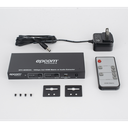 Matricial HDMI | 2x2 | 4K2K@60Hz | HDR | YCbCr 4:4:4 | EDID Auto | Extractor de Audio | Salida de audio análoga y digitalizados | HDCP 2.2 | 18 Gbps