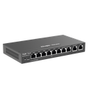 Router Balanceador con Función SD-WAN, PoE+ hasta 110 Watts, Hasta 4 Servicios de Internet y hasta 200 clientes con desempeño de 1 Gbps