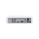 DVR 4 Canales TurboHD + 1 Canal IP / 2 Megapixel (1080p) Lite / Acusense Lite (Busqueda Inteligente Personas Vehiculos) / Audio por Coaxitron / 1 Bahia de Disco Duro / H.265+ / Salida de Vídeo Full HD