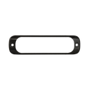 Luz Auxiliar de 6 LED, Roja, Bisel Negro, Lente Transparente