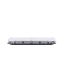 Mini barra de 42 LED, ámbar/blanco, 15 Pulgadas, SAE, Montaje Fijo Con Tornillos, 12-24 Vcd, Lente transparente