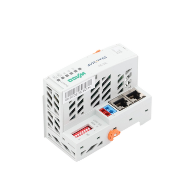 Acoplador de Bus de Campo EtherNet/IP / 4ª Generación ECO / 2x RJ-45 10/100 Mbit/s / Switch Integrado / Hasta 250 Módulos / IP20 / 24 VCC / Certificaciones ATEX IECEx