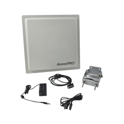 Lector RFID de Largo Alcance para Control de Acceso Vehicular / Hasta 12 m Lineales y Regulables de Cobertura / UHF 902-928MHz