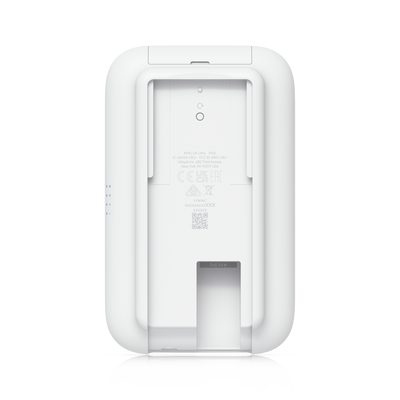 Access Point UniFi UK Ultra Navaja Suiza WiFi 5, MU-MIMO 2x2, instalación flexible, antena omnidireccional integrada, (2) conectores RP-SMA para antenas externas, para interior o exterior (IPX6)