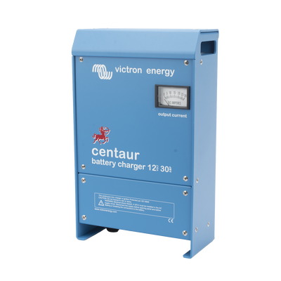 Cargador de Batería Centaur / Tecnología de Alta Frecuencia / Modelos 12-24 VDC / Carga 3 Etapas / 3 Salidas / Protección IP21