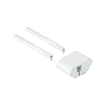 Antenas omnidireccionales y Stand para AP UK-ULTRA (no incluido), incluye 2 antenas dual-band de 3 dBi en 2.4 Ghz y 4 dBi en 5 Ghz