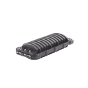 Caja de Distribución de Fibra Óptica Horizontal, hasta 96 Empalmes, Exterior IP68, 3 Puertos de Entrada y Salida