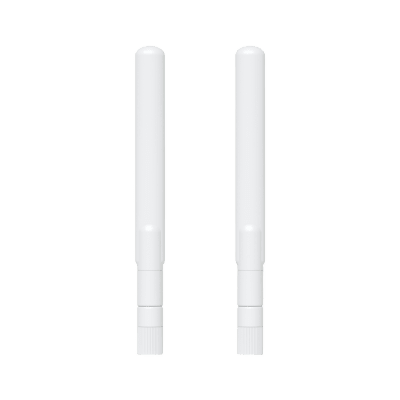 Antenas omnidireccionales y Stand para AP UK-ULTRA (no incluido), incluye 2 antenas dual-band de 3 dBi en 2.4 Ghz y 4 dBi en 5 Ghz