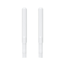 Antenas omnidireccionales y Stand para AP UK-ULTRA (no incluido), incluye 2 antenas dual-band de 3 dBi en 2.4 Ghz y 4 dBi en 5 Ghz