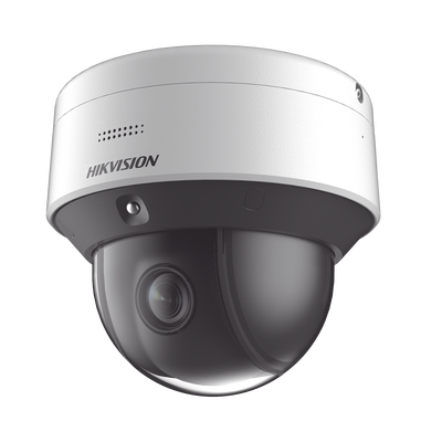 PTZ IP 2 Megapixel / 10X Zoom / 50 mts IR / ACUSENSE / DARKFIGHTER / Captura Facial / Microfono Integrado / Audio de Dos Vias / HLC / EIS / PoE+ / Micro SD / Exterior IP66 / I/O Alarmas / Metal