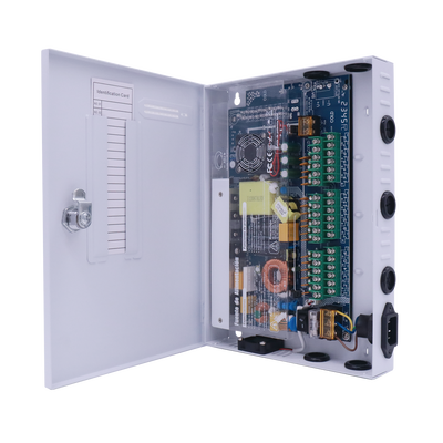 Fuente PREMIUM / 11-15 V / 18 canales / 20 A / Alta tecnología en seguridad / Doble ventilador / Hasta 1.8 Amperes por Salida / Filtro de ruido por canal / Diseño de alta gama.