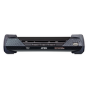 Receptor KVM IP | Dual Display USB | Baja Latencia | 1920 x 1200 60Hz | RS232