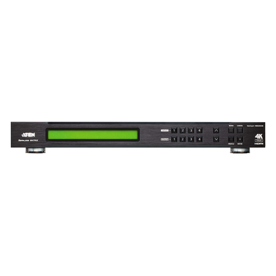 SWITCH DE MATRIZ HDIM | 4K | 4X4 | CON ESCALADOR | COMPATIBLE CON VIEOWALL
