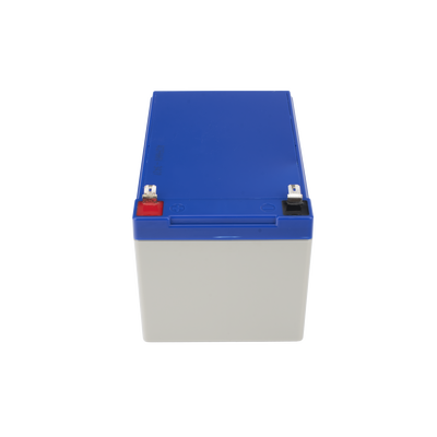Batería de respaldo 12 V 12 Ah AGM | Certificada UL94-HB Resistencia a la flama básica | Especial para Seguridad Electrónica | Vida útil 5 años | Terminales F1  + Adaptador F2