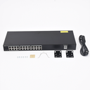 Switch Administrable 24 puertos Gigabit, gestión gratuita desde la nube.