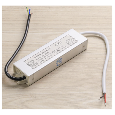 Fuente 12 V / 5 Amperes / Waterproof / Intemperie grado IP67