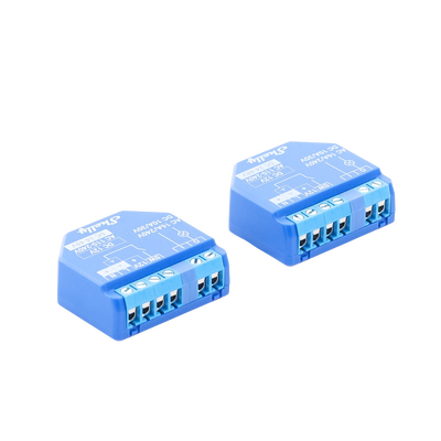 Relevador inalámbrico (par 2 piezas en la caja) inteligente 16A, 110-230 V, compatible con asistente de voz Alexa, Google Home