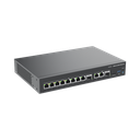 4 en 1: Firewall Nueva Generación, Router, PBX IP, Switch 10 Puertos Gigabit (4 PoE) + 2 Puertos SFP 2.5 Gigabit