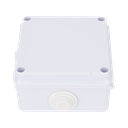 Caja de Conexiones Impermeable IP65, 7 Entradas, Dimensiones 100 x 100 x 70 mm, para Instalaciones Industriales, Comerciales y Residenciales, Incluye Tornillería para su Instalación