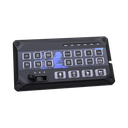 Sirena Vehicular de 200W de Potencia, Con Controlador de Panel Deslizante de 19 botones, indicador de flecha de tráfico de 6 LED, 12 Salidas Auxiliares