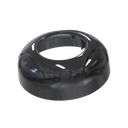 Estrobo Oculto de 12 LED, Brida negra, 12 Vcd, Clara, Lente transparente