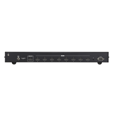 Switch HDMI | 8 Entradas x 1 Salida | Resolución True 4K 4:4:4 | Control RS-232 e IR | HDCP 2.2 | HDR10+ | Plug & Play