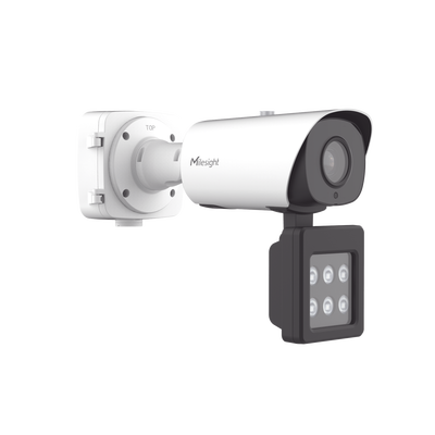 Cámara Bullet Inteligente con IA, Luz Suplementaria y Reconocimiento Vehicular para Monitoreo de Tráfico