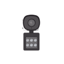 Cámara Bullet Inteligente con IA, Luz Suplementaria y Reconocimiento Vehicular para Monitoreo de Tráfico