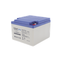Batería de respaldo 12 V 26 Ah AGM | Certificada UL94-HB Resistencia a la flama básica | Especial para Seguridad Electrónica | Vida útil 5 años | Terminales M5