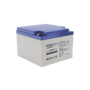 Batería de respaldo 12 V 26 Ah AGM | Certificada UL94-HB Resistencia a la flama básica | Especial para Seguridad Electrónica | Vida útil 5 años | Terminales M5