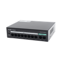 Switch PoE+ no Administrable, hasta 110 Watts, 8 puertos PoE+ 10/100 y 2 Uplinks Gigabit 1G