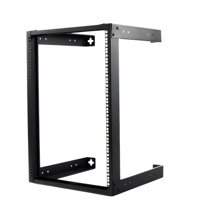Rack Abierto de montaje en Pared, de 19in, 16 unidades de rack