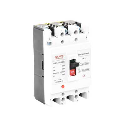 Protección Térmica/ Interruptor 3P, 100A,  Corriente Alterna  690 V CA Trifásica.