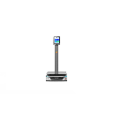Robot de Transporte Industrial / Capacidad 100+ kg / Autonomía 8 Horas / Velocidad 1 m/s / Batería Intercambiable / Navegación LiDAR + Visión Estéreo / 3 Paradas de Emergencia / Plug-and-Play