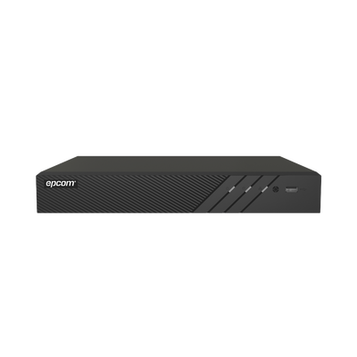 DVR 16 Canales TURBOHD + 8 Canales IP / 8 Megapixel (4K) / Audio Bidireccional/ ACUSENSE / Reconocimiento Facial / 2 Bahías de Disco Duro / Salida de Video en 4K / H.265+