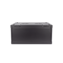 Gabinete para Montaje en Pared - Piso / Puerta de Cristal Templado / Cuerpo Fijo / 4 Unidades de Rack / 19" / Fabricado en Acero