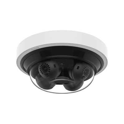 Camara IP Multisensor 16MP (4 Sensores de 4MP)/ WDR 120DB/ Lente fijo 3.19mm/ Inteligencia Artificial/ POE+/ IP66/ NEMA 4X/ IK10/ MICROSD/ IR 15M/ NDAA