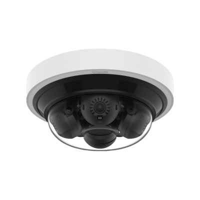 Camara IP Multisensor 16MP (4 Sensores de 4MP)/ WDR 120DB/ Lente fijo 3.19mm/ Inteligencia Artificial/ POE+/ IP66/ NEMA 4X/ IK10/ MICROSD/ IR 15M/ NDAA