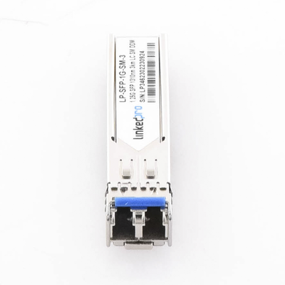 Transceptor Óptico SFP (Mini-Gbic) / Monomodo 1310 nm / 1.25 Gbps / 1000BASE / Conectores LC/UPC Dúplex / DDM / Hasta 3 km