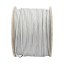 Bobina de Cable 305 Metros (1000 Pies): 6 x 18 AWG, Color Blanco, CMR, Para Sistemas de Seguridad y Alarmas