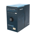 Bobina de Cable 305 Metros (1000 Pies): 6 x 22 AWG, Color Blanco, CMR, Para Sistemas de Seguridad y Alarmas