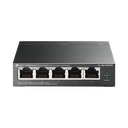 Switch Administrable / Escritorio Easy Smart / 5 puertos 10/100/1000 Mbps / IGMP para Vigilancia / Calidad en el Servicio (QoS) / Gestión GUI / Recuperación automática PoE