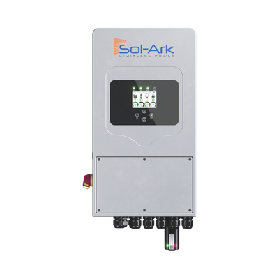 Inversor Hibrido SOL-ARK, 5 Kw, 127 Vcc, WIFI incluido, IP65, Entrada de Baterías a 48 Vcc