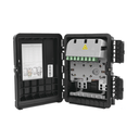 Cierre de Empalme para 20 Fusiones de Fibra Óptica, Exterior, 8 Acopladores SC/APC, Incluye Splitter 1x8, IP65 Versión Cargada