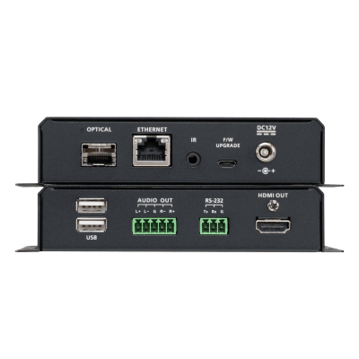 EXTENSOR OPTICO HDMI 4K 10KM MONOMODO