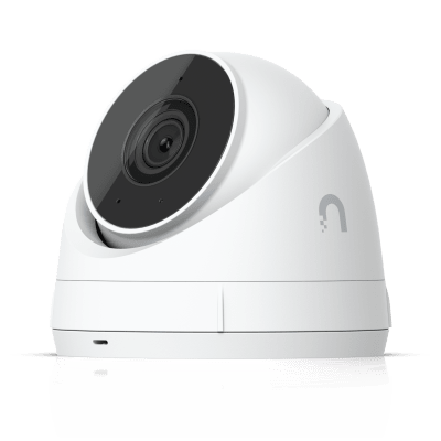 Cámara UniFi Protect G5 Turret Ultra, compacta, para exterior / 2K (4 MPX) / ángulo 102.4° / visión nocturna hasta 30mts/ detección de eventos / micrófono, POE+