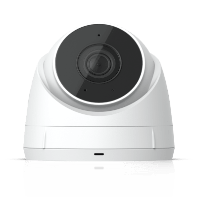 Cámara UniFi Protect G5 Turret Ultra, compacta, para exterior / 2K (4 MPX) / ángulo 102.4° / visión nocturna hasta 30mts/ detección de eventos / micrófono, POE+